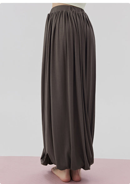 Women's 2026 new meditation yoga bloomers leg wide-leg pants