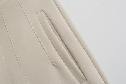 2026 Women's multi-color pleated high waisted pants