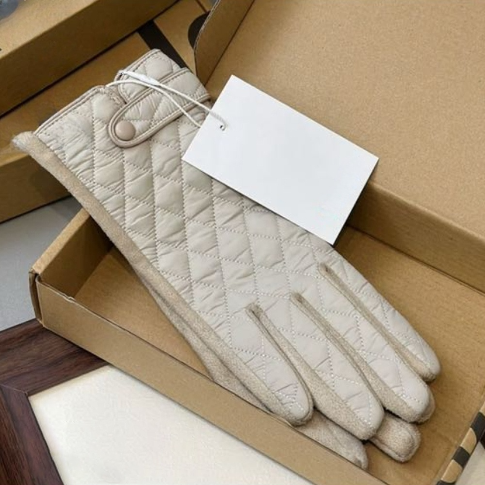 LU Women's new velvet windproof waterproof touch-screen gloves