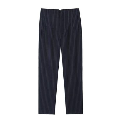 2026 Women's multi-color pleated high waisted pants