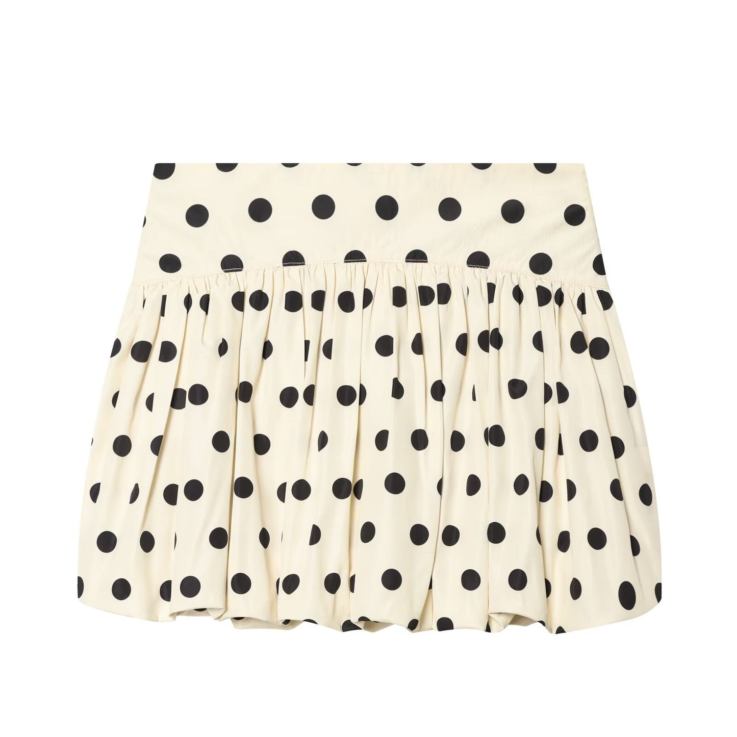 Women's balloon shaped polka dot skirt pants