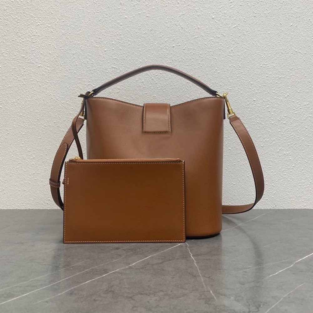 Women's new portable bucket bag one shoulder diagonal bag