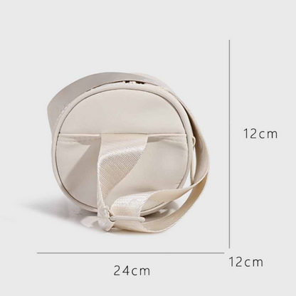 Women's new casual fashion hand slung cylinder bag