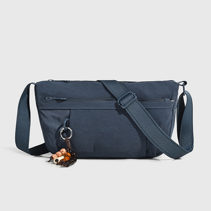 Women's new casual fashion zipper lightweight shoulder crossbody bag