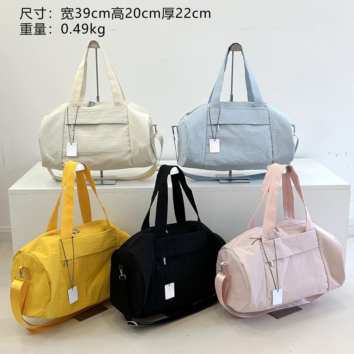 2025 luggage ladies' travel bag waterproof shoulder slung fitness bag large capacity