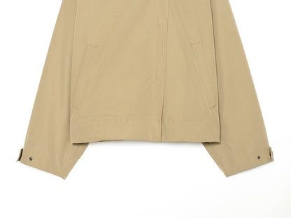 Women's casual lapel windbreaker jacket