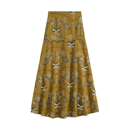 suit Women's 2 pieces hollowed out embroidered sleeveless top+skirt