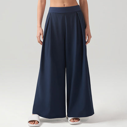 Women's new casual loose yoga wide-leg pants