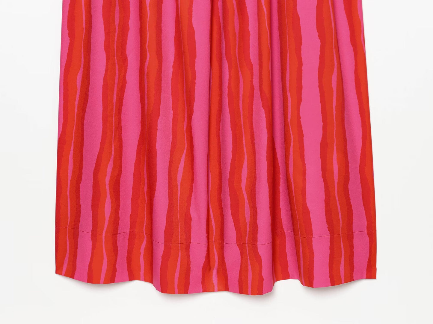 Women's rope knot decorative striped dress