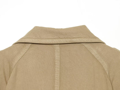 Women's with Belt Lapel short windbreaker Coat