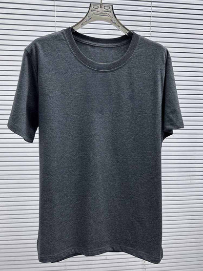 Women's new fashion round neck short sleeve cotton casual T-shirt