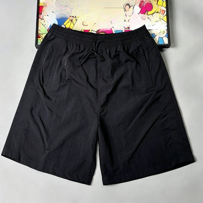 Women's new loose five-point elastic waist shorts