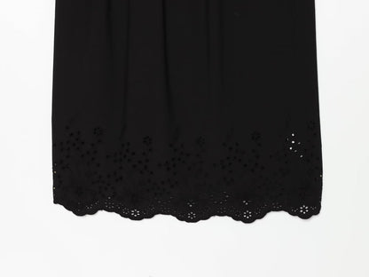 Women's hollowed out embroidered MIDI dress