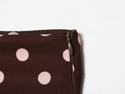 Women's high waisted casual polka dot shorts