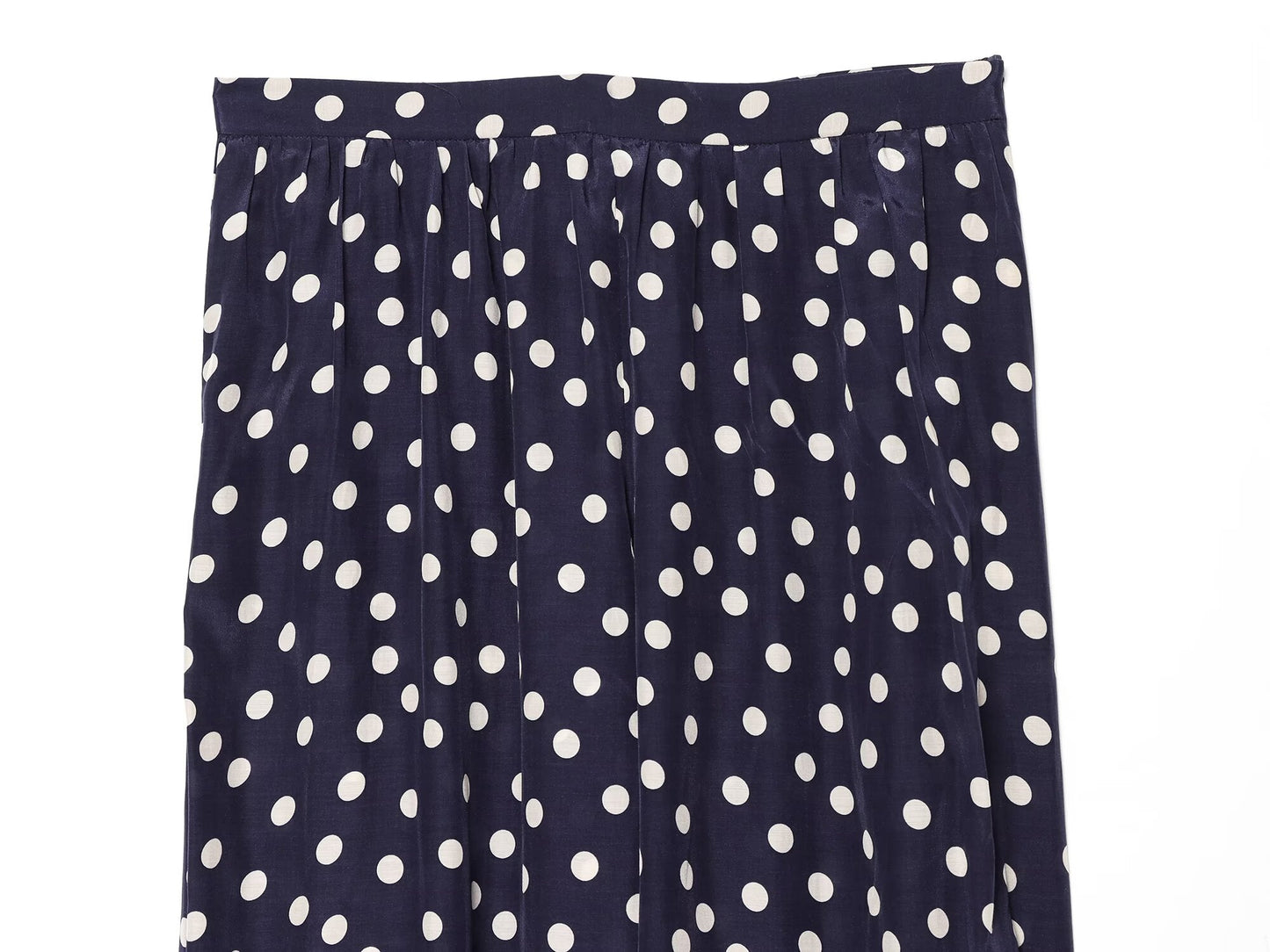 Women's bow decoration polka dot lantern pants