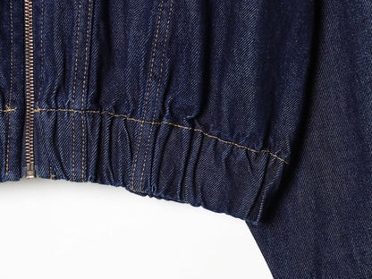 Women's casual denim pilot jacket Coat