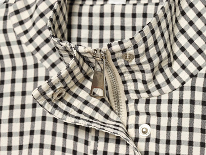 Women's checkered pilot jacket Coat