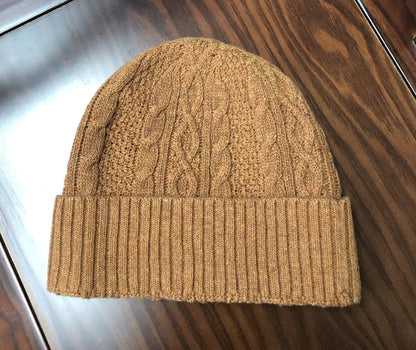 New autumn and winter embroidery outdoor knitted hat