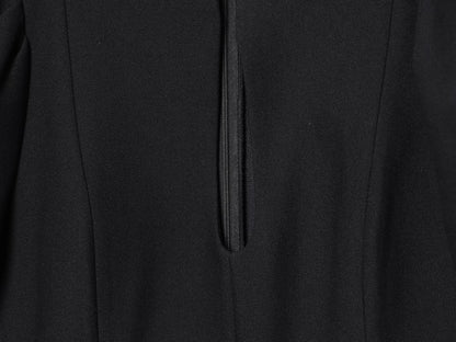 Women's O-Neck bubble sleeve mini dress